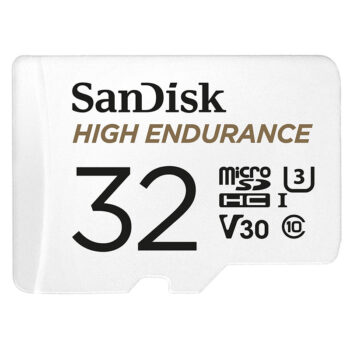 High Endurance microSD-Karte mit SD-Adapter, 32 GB, Class 10, U3, V30