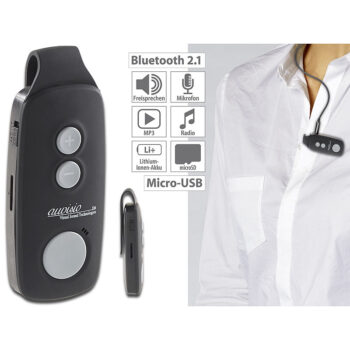4in1-Headset-Adapter mit Bluetooth, Mikro, MP3, Radio, 3,5-mm-Klinke