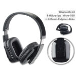 Faltbares Over-Ear-Headset, Bluetooth, Auto-Pairing, Multipoint, 30 m