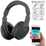 Over-Ear-Headset mit Bluetooth 5, MP3, FM, Akku, Auto Connect, 22 Std.