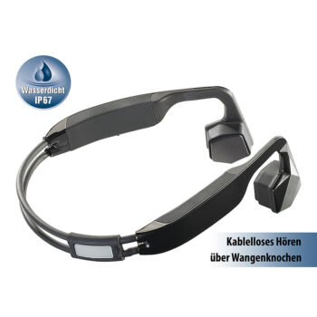 Wasserdichtes Headset BC-40.sh mit Bluetooth 4.0, Bone Conduction