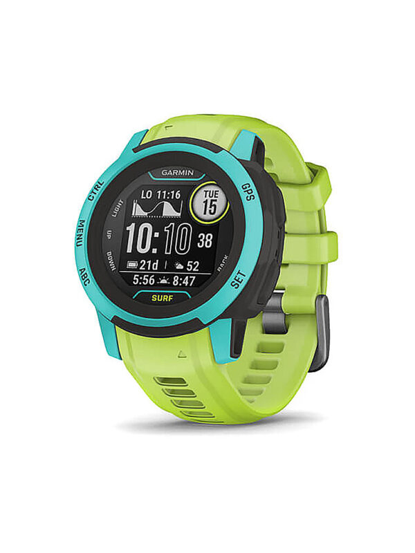 GARMIN GPS-Smartwatch Instinct® 2S Surf Edition Waikiki blau