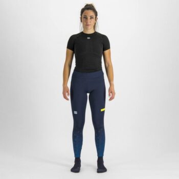 Sportful Women's Squadra Tight - Langlaufhose - Damen Galaxy Blue / Berry Blue M