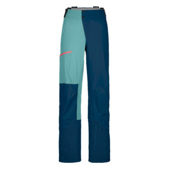 Ortovox 3L Ortler Pants - Regenhose - Damen Petrol Blue XS