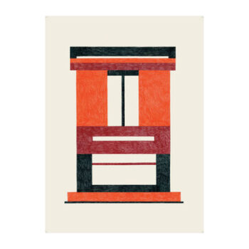 Poster Nathalie du Pasquier - Chaud papierfaser bunt / 47,5 x 67,5 cm - The Wrong Shop bunt en papierfaser