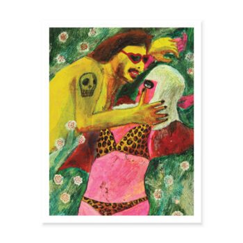 Poster The Romance By Tore Cheung papierfaser bunt / 46 x 61 cm - Slowdown Studio bunt en papierfaser