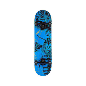AREA Skateboard Poison blau