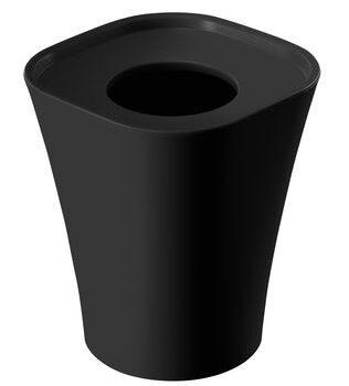 Mülleimer Trash plastikmaterial schwarz H 28 cm - Magis schwarz en plastikmaterial