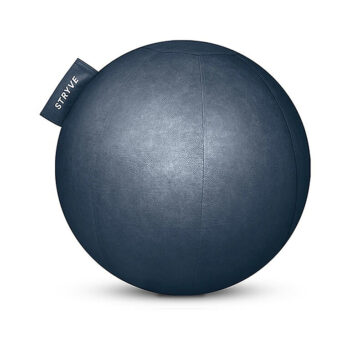STRYVE Active Ball 65cm Lederstoff blau