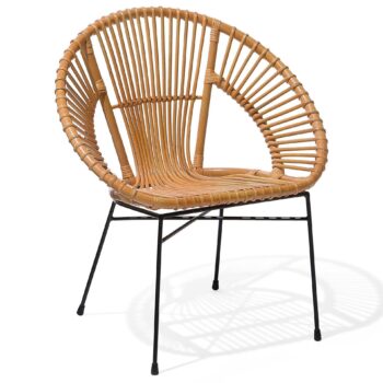 Esszimmerstuhl aus Rattan Boho SARITA Esszimmerstuhl aus Rattan Boho SARITA