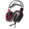 SpeedLink DRAZE Gaming Over Ear Headset kabelgebunden Stereo Schwarz/Rot Fernbedienung, Lautstärkeregelung,