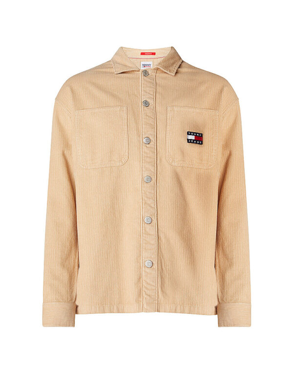 TOMMY JEANS Overshirt beige | L