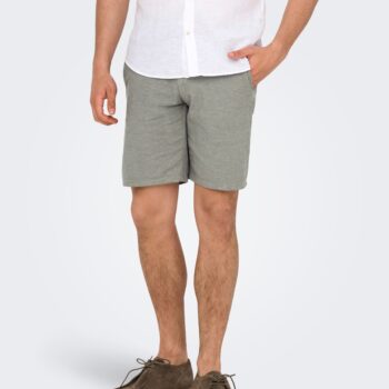 ONLY & SONS Chinoshorts "ONSMARK 0011 COTTON LINEN SHORTS NOOS"